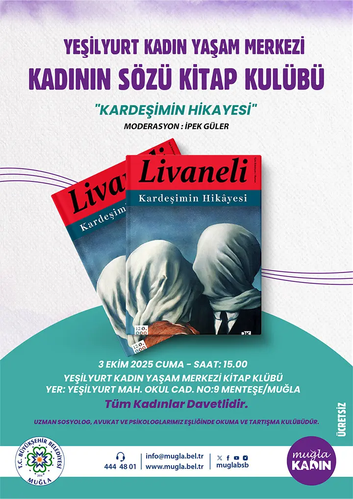 Kadının Sözü kitap Kulübü Etkinliğine Davetlisiniz