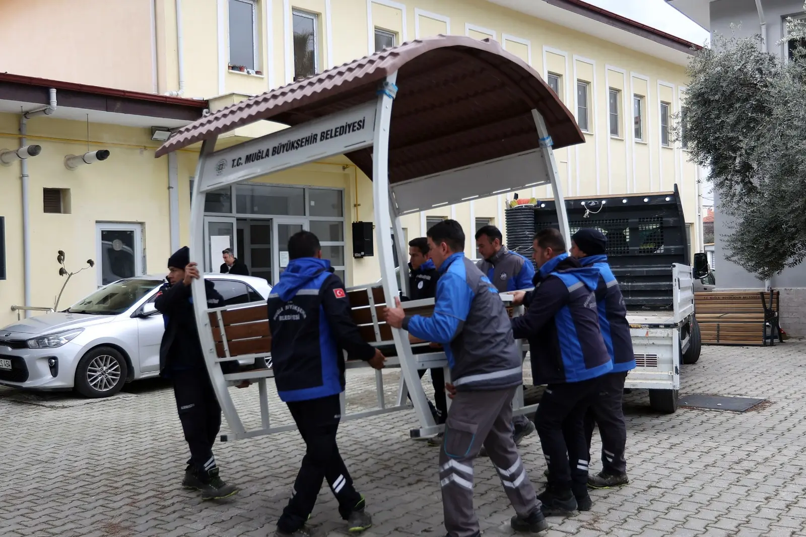Büyükşehir’den İlçelere Ortak Kullanım Alanı Desteği