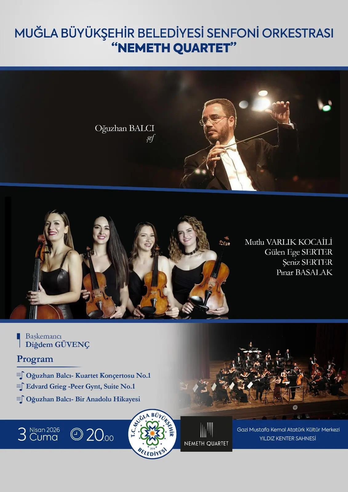 Nemeth Quartet Etkinliğine Davetlisiniz