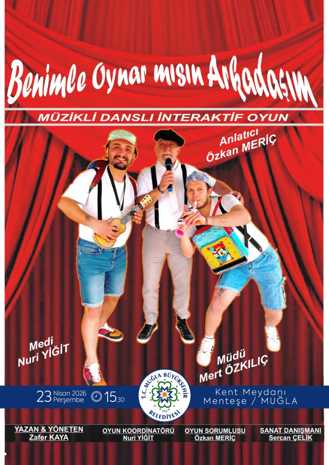 Benimle Oynar Mısın Arkadaşım Etkinliğine Davetlisiniz