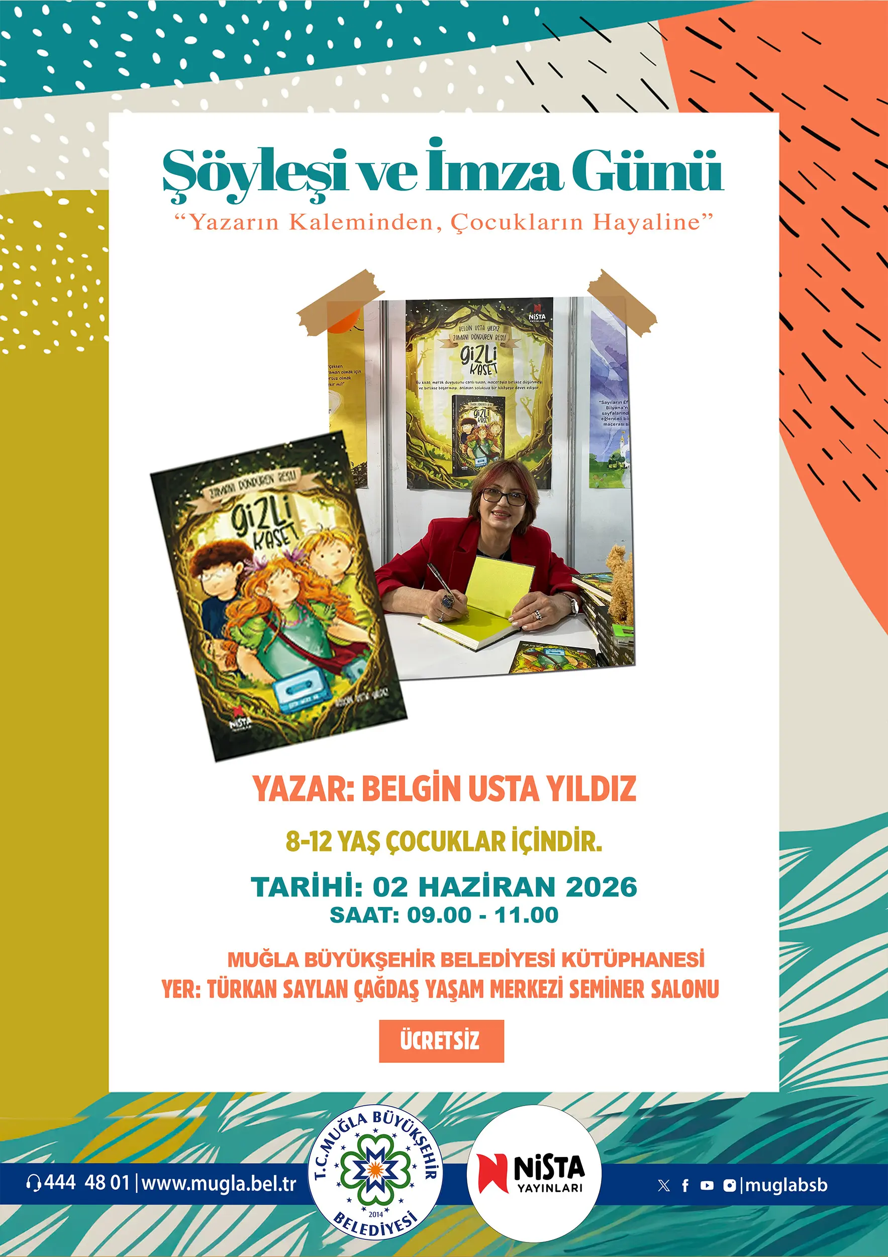 Söyleşi ve İmza günü Etkinliğine Davetlisiniz